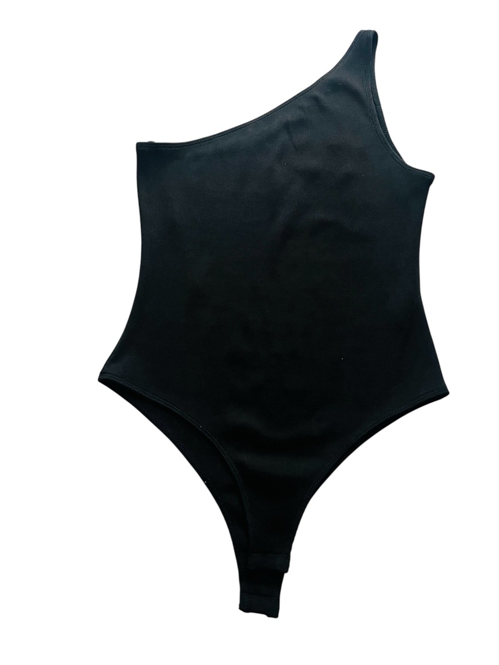 Zara Black One-Shoulder Bodysuit